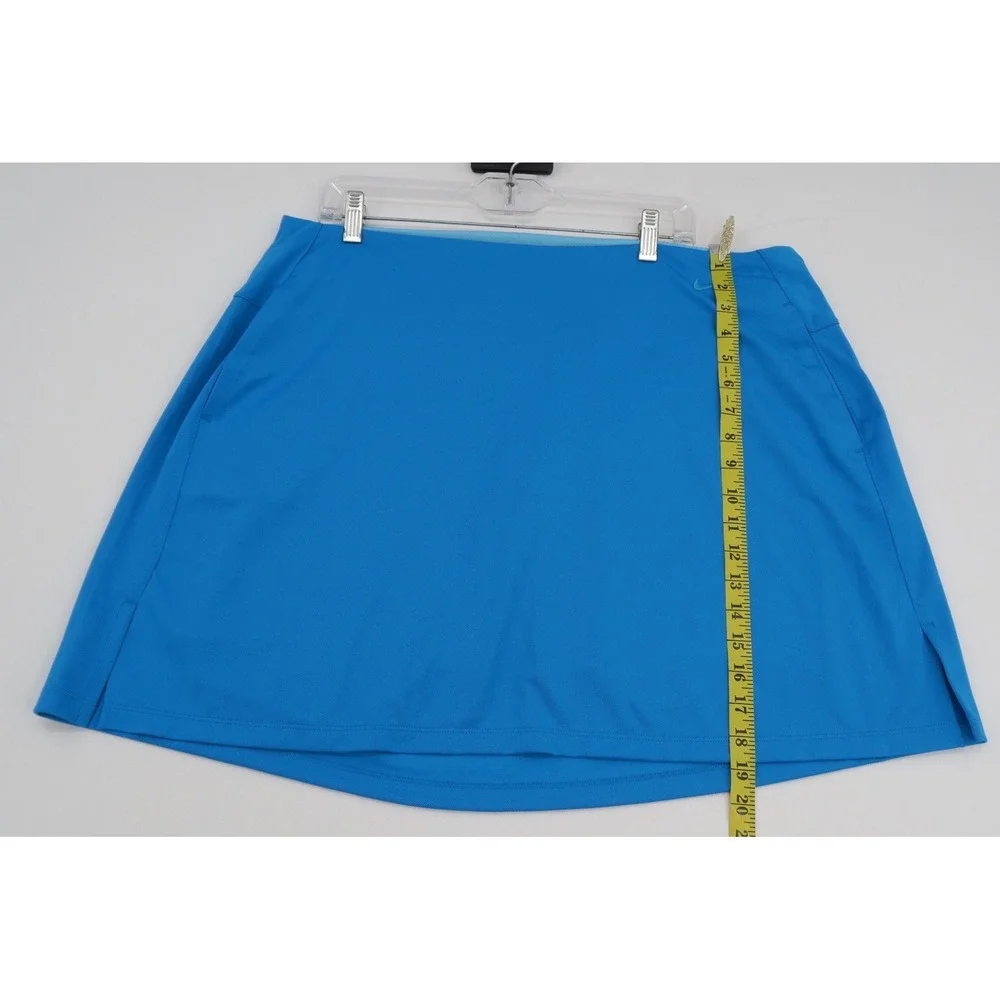 Nike Dri-FIT Blue Golf Skort‎ Standard Fit Athletic Mini Skirt XXL Womens